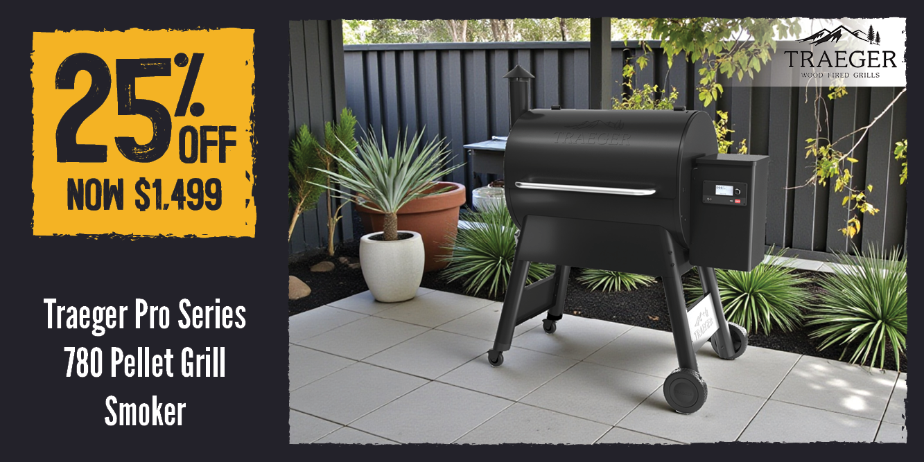 Now $1,499 25% Off Traeger Pro Series 780 Pellet Grill Smoker | Shop Now